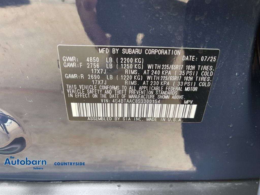 Used 2025 Subaru Outback AWD/4WD image 28