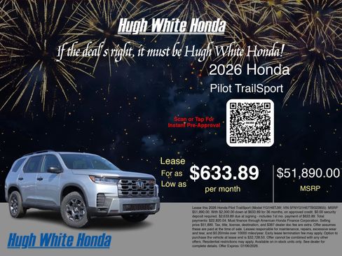 New 2026 Honda Pilot TrailSport image 3