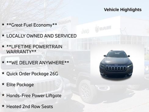 Used 2021 Jeep Cherokee Limited w/ Elite Package image 5
