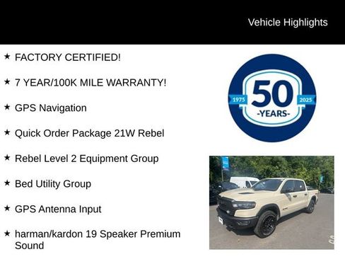 Used 2025 RAM 1500 Rebel w/ Rebel Level 2 Equipment Group AWD/4WD image 5