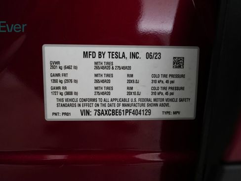 Used 2023 Tesla Model X Plaid AWD/4WD image 28