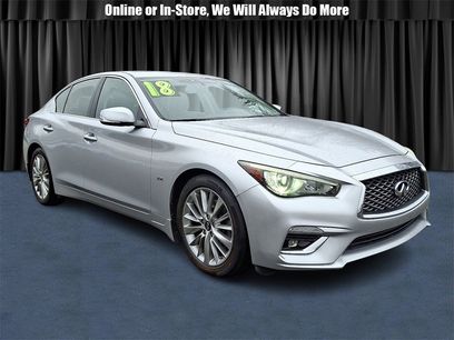 Used 2018 INFINITI Q50 Luxe w/ Essential Package (3.0T Luxe)