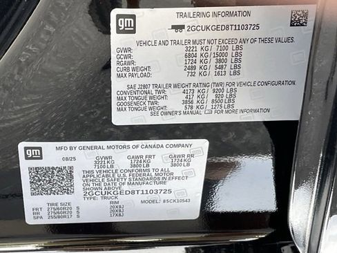 New 2026 Chevrolet Silverado 1500 LTZ w/ LTZ Premium Package image 15