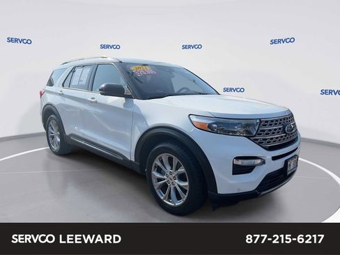 Used 2022 Ford Explorer Limited w/ Equipment Group 301A RWD image 1