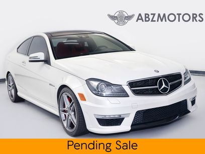 Used 2012 Mercedes-Benz C 63 AMG Coupe