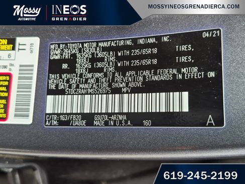 Used 2021 Toyota Highlander L FWD image 23