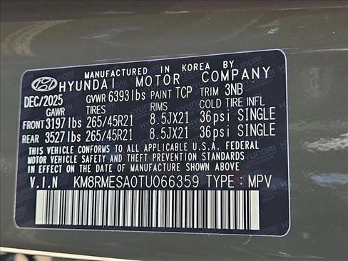 New 2026 Hyundai Palisade Calligraphy image 17