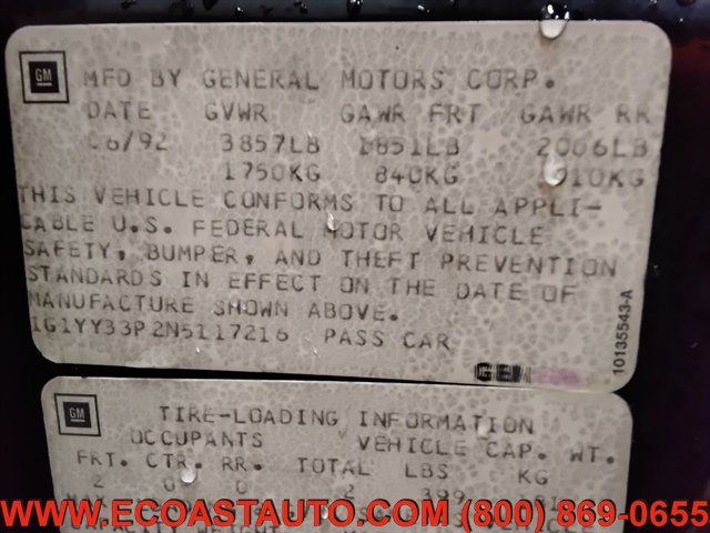 Used 1992 Chevrolet Corvette Convertible RWD image 16