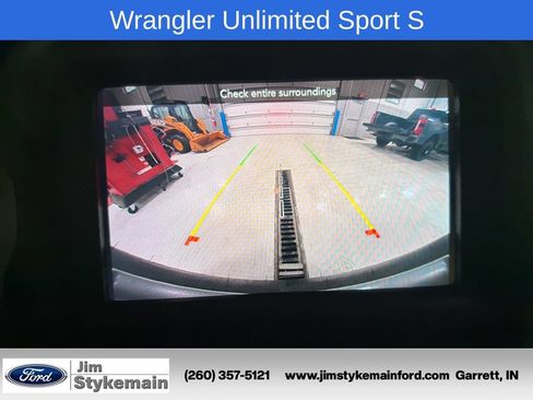 Used 2021 Jeep Wrangler Unlimited Sport w/ Technology Group AWD/4WD image 21