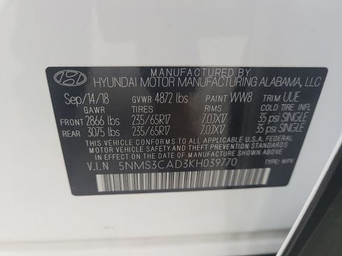 Used 2019 Hyundai Santa Fe SEL AWD/4WD image 33