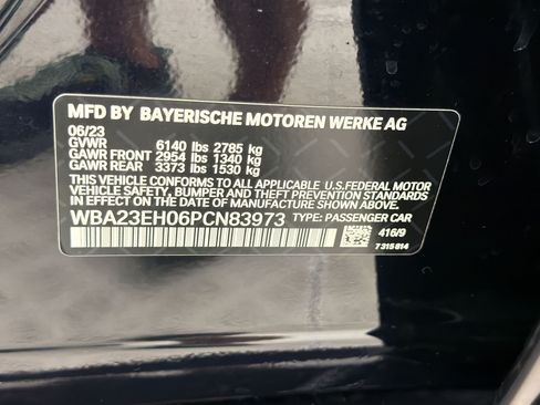 Used 2023 BMW 740i w/ Parking Assistance Package RWD image 24