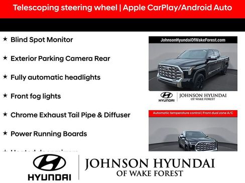Used 2024 Toyota Tundra 1794 Edition AWD/4WD image 14