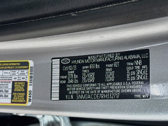 Certified 2024 Hyundai Tucson SE AWD/4WD image 30