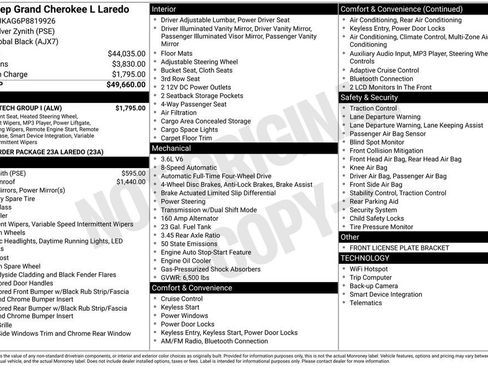 Used 2023 Jeep Grand Cherokee L Laredo w/ Luxury Tech Group I image 14