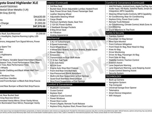 Used 2026 Toyota Grand Highlander FWD image 6