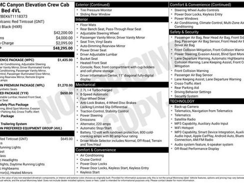 Used 2026 GMC Canyon Elevation w/ Convenience Package AWD/4WD image 9