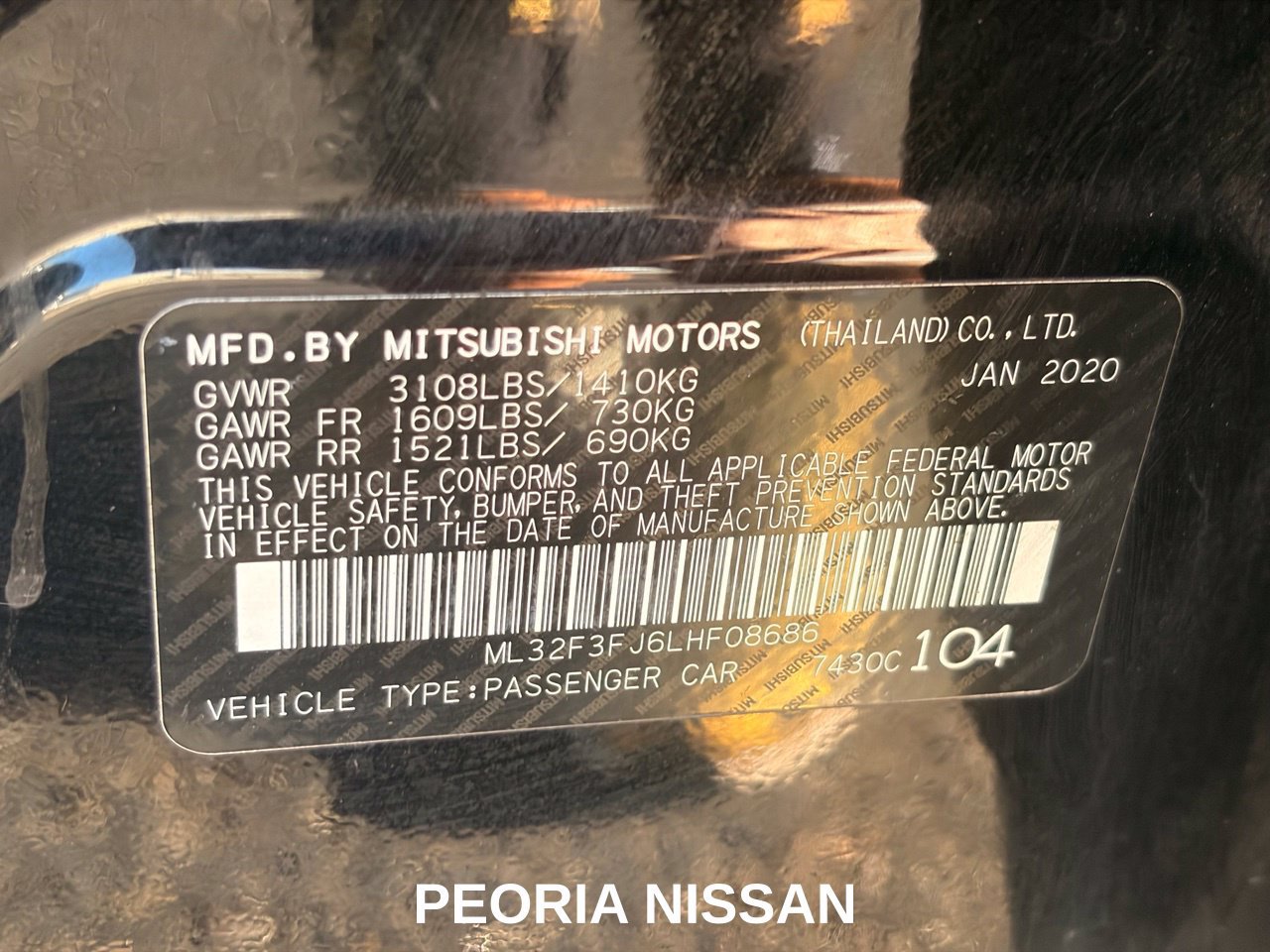 Used 2020 Mitsubishi Mirage G4 ES FWD image 32