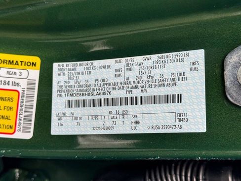 Used 2025 Ford Bronco Outer Banks image 25