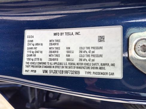 Used 2024 Tesla Model 3 Long Range image 19