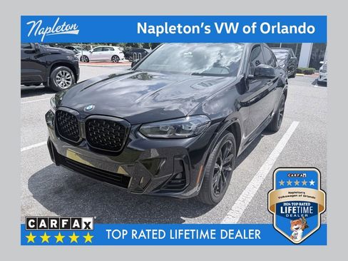 Used 2022 BMW X4 xDrive30i w/ M Sport Package AWD/4WD image 1