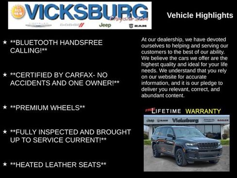 Used 2025 Jeep Grand Cherokee L Altitude AWD/4WD image 13