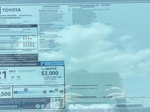 New 2025 Toyota Tacoma TRD Off-Road image 16