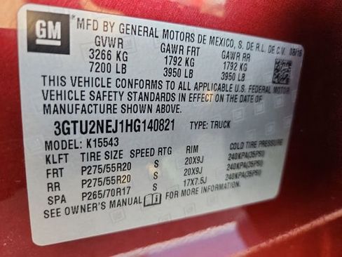 Certified 2017 GMC Sierra 1500 SLT image 32