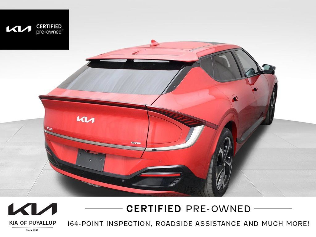 Certified 2023 Kia EV6 GT-Line w/ GT-Line Suede Seat Package AWD/4WD image 6