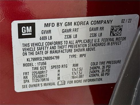 Used 2022 Chevrolet TrailBlazer LT image 30