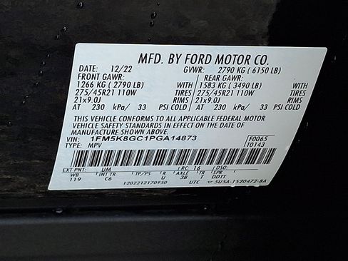 Certified 2023 Ford Explorer ST w/ Equipment Group 401A AWD/4WD image 31