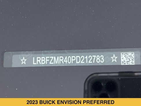 Certified 2023 Buick Envision Preferred w/ Sport Touring Package AWD/4WD image 15