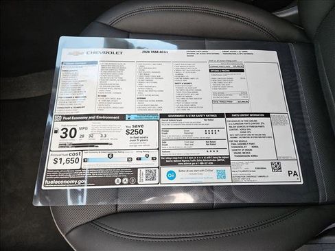 New 2026 Chevrolet Trax ACTIV w/ Driver Confidence Package FWD image 17