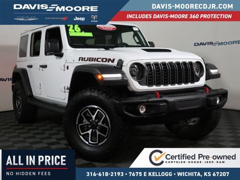 Used 2026 Jeep Wrangler Unlimited Rubicon w/ Safety Group AWD/4WD image 1