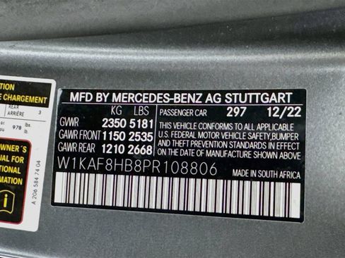 Used 2023 Mercedes-Benz C 43 AMG 4MATIC Sedan w/ Pinnacle Trim Package image 48