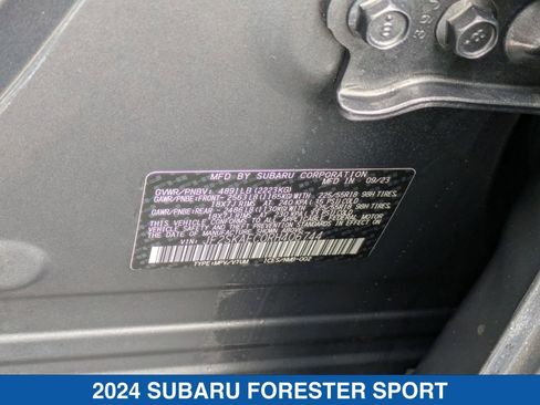 Certified 2024 Subaru Forester Sport image 38