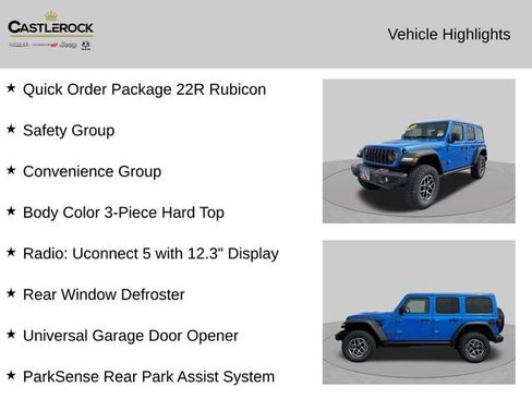 Certified 2026 Jeep Wrangler Unlimited Rubicon w/ Safety Group AWD/4WD image 4