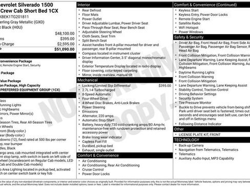 New 2026 Chevrolet Silverado 1500 Custom image 2