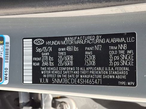 Certified 2025 Hyundai Tucson SEL AWD/4WD image 28