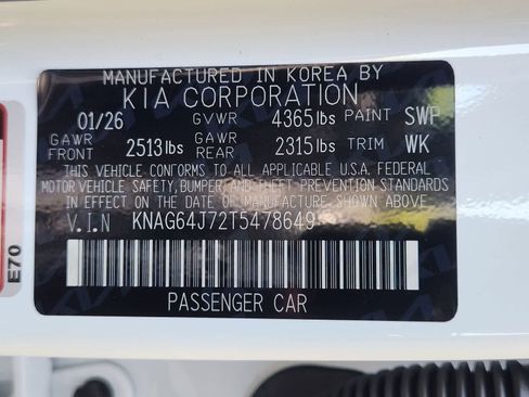 New 2026 Kia K5 GT-Line w/ GT-Line Premium Package FWD image 27