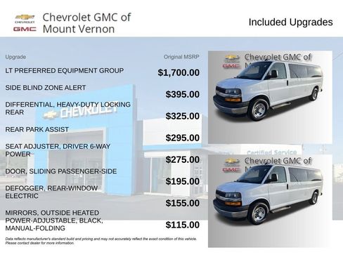 Used 2021 Chevrolet Express 3500 LT w/ LT Preferred Equipment Group image 6