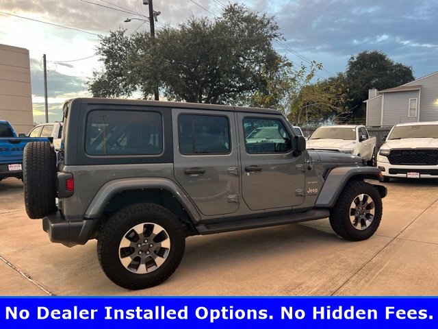 Used 2022 Jeep Wrangler Unlimited Sahara AWD/4WD image 3