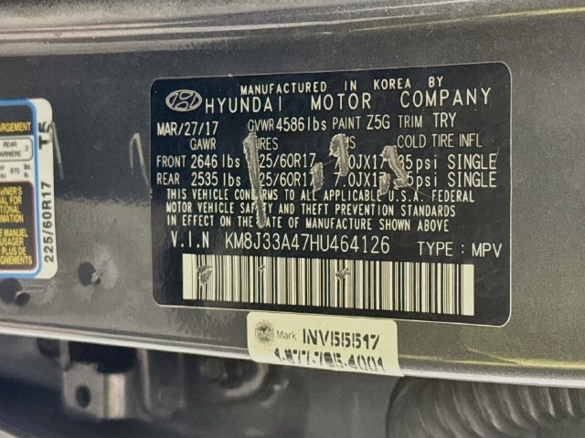 Used 2017 Hyundai Tucson SE w/ SE Popular Package 02 FWD image 40