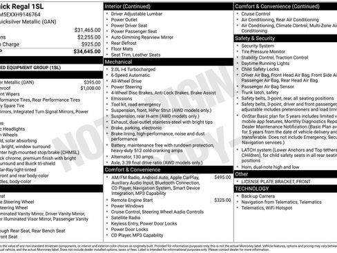 Used 2017 Buick Regal AWD image 6