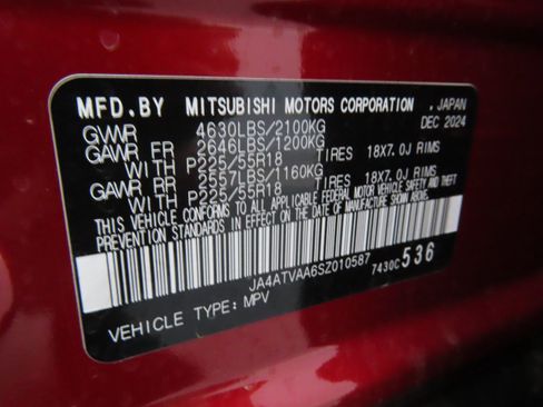 New 2025 Mitsubishi Eclipse Cross LE image 26