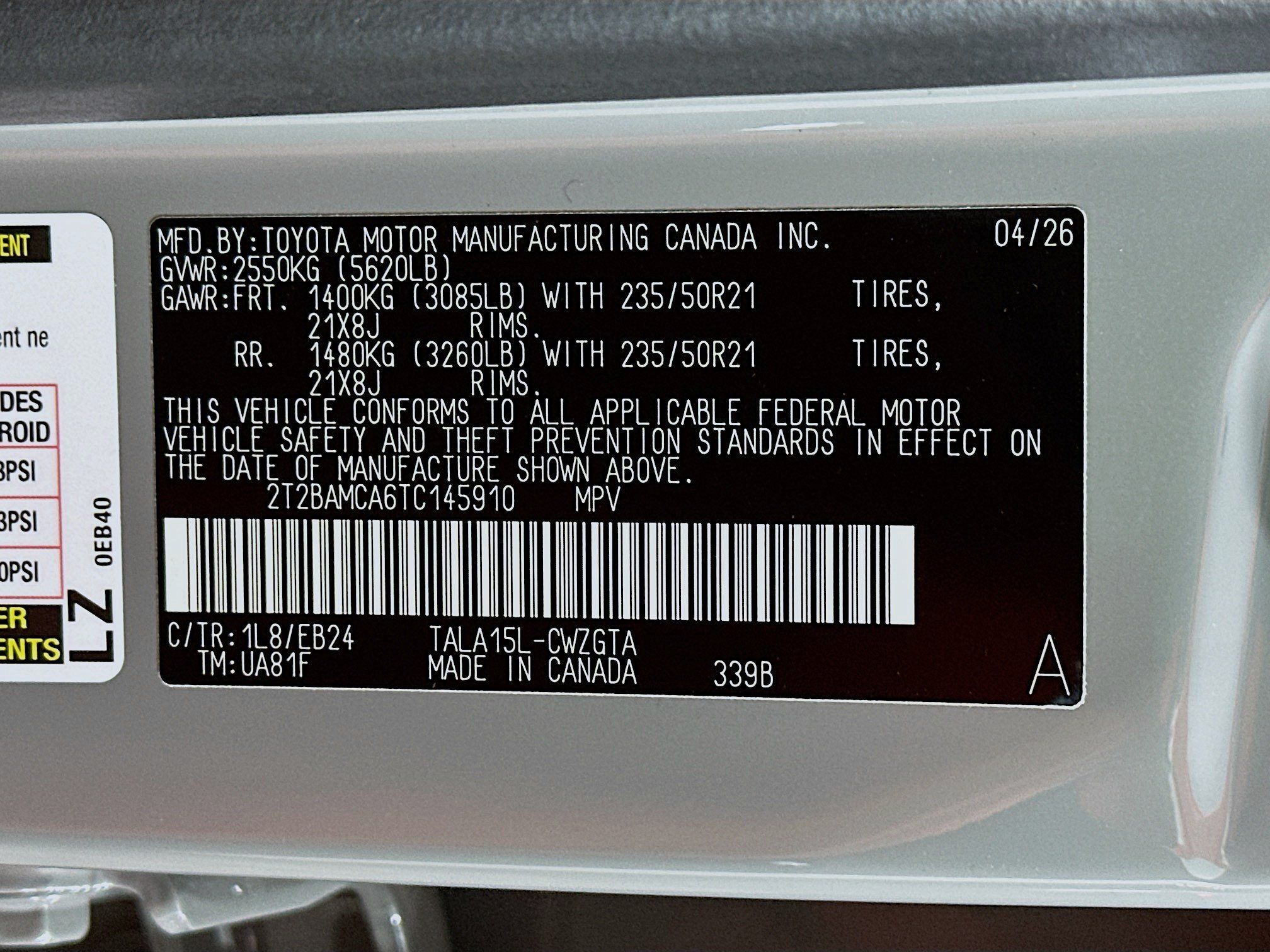 New 2026 Lexus RX 350 F Sport w/ Convenience Package AWD/4WD image 31