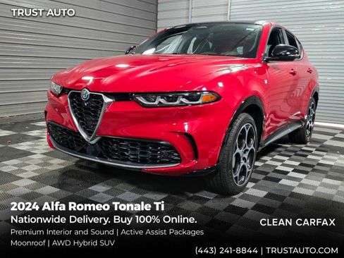 Used 2024 Alfa Romeo Tonale Ti AWD/4WD image 1