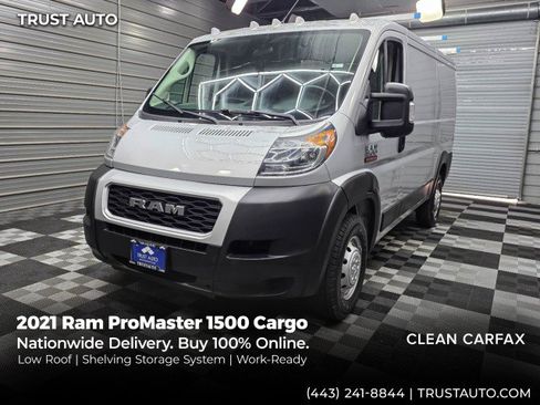 Used 2021 RAM ProMaster 1500 FWD image 1