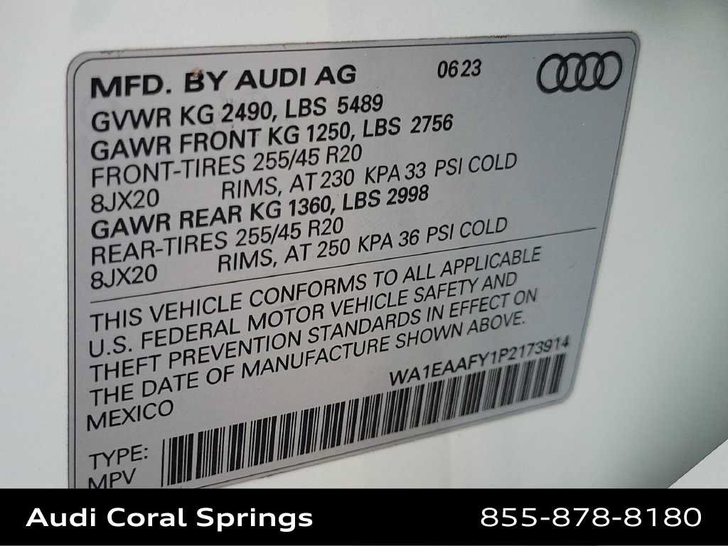 Certified 2023 Audi Q5 2.0T Premium Plus w/ Premium Plus Package AWD/4WD image 29