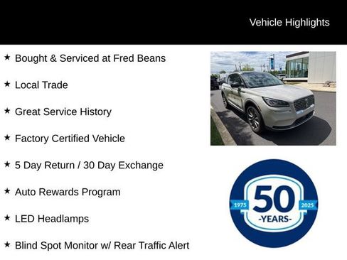 Used 2022 Lincoln Corsair AWD w/ Premium Package image 7