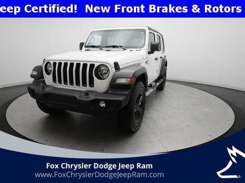 Certified 2022 Jeep Wrangler Unlimited Sport image 32